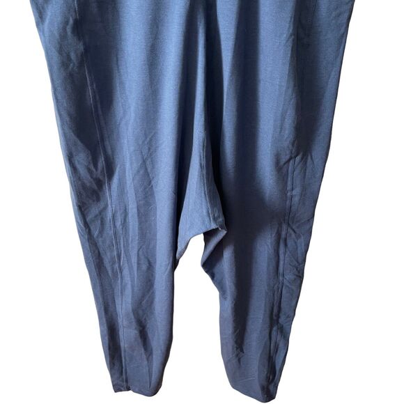 Old Navy Plus 2X Jumpsuit One Piece Activewear Power Chill Blue Shelf Bra - Picture 9 of 10